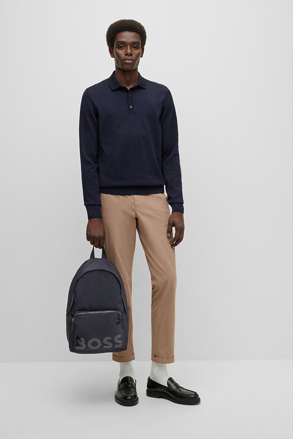 ΤΣΑΝΤΑ ΠΛΑΤΗΣ BOSS - 001 ΜΑΥΡΟ